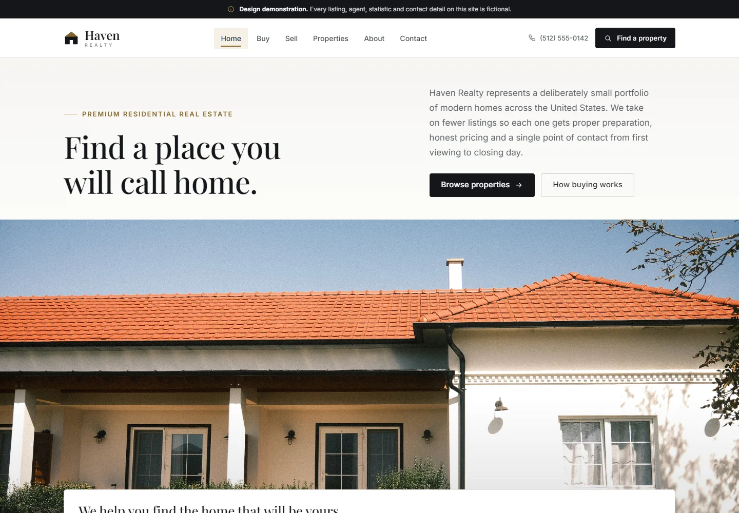 Actual Real Estate project preview